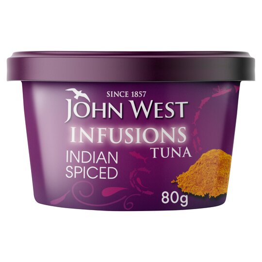 John West Indian Spiced Infused Tuna 80g John West Indian Spiced Infused Tuna 80g